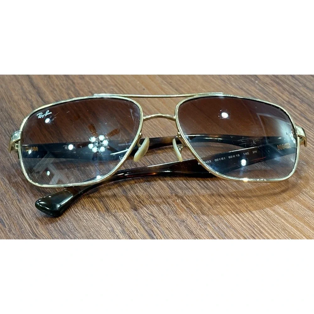 RB3483-001/51_60 Unisex RAY-BAN HIGH-STREET Sunglasses  With Case